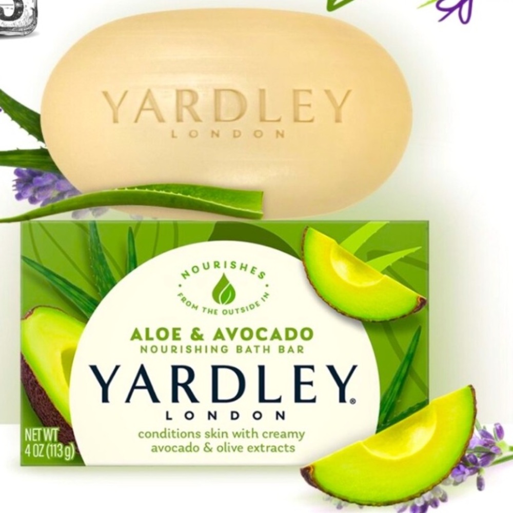 Yardley London Bar Soap - Aloe & Avocado Soap